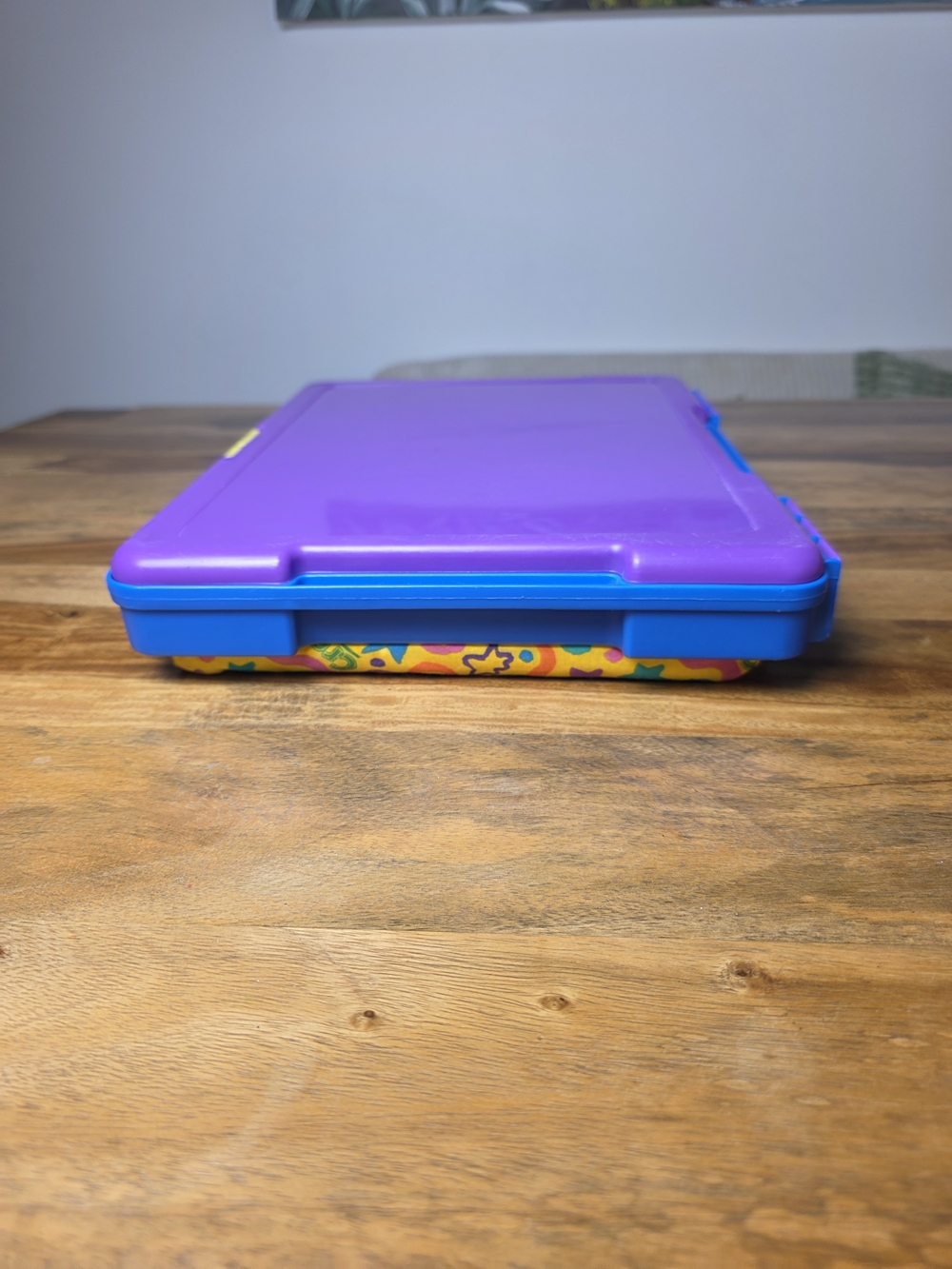 Vintage 90s Crayola Kids Lap Desk & Art Storage Carry Case - Picture 5 of 8